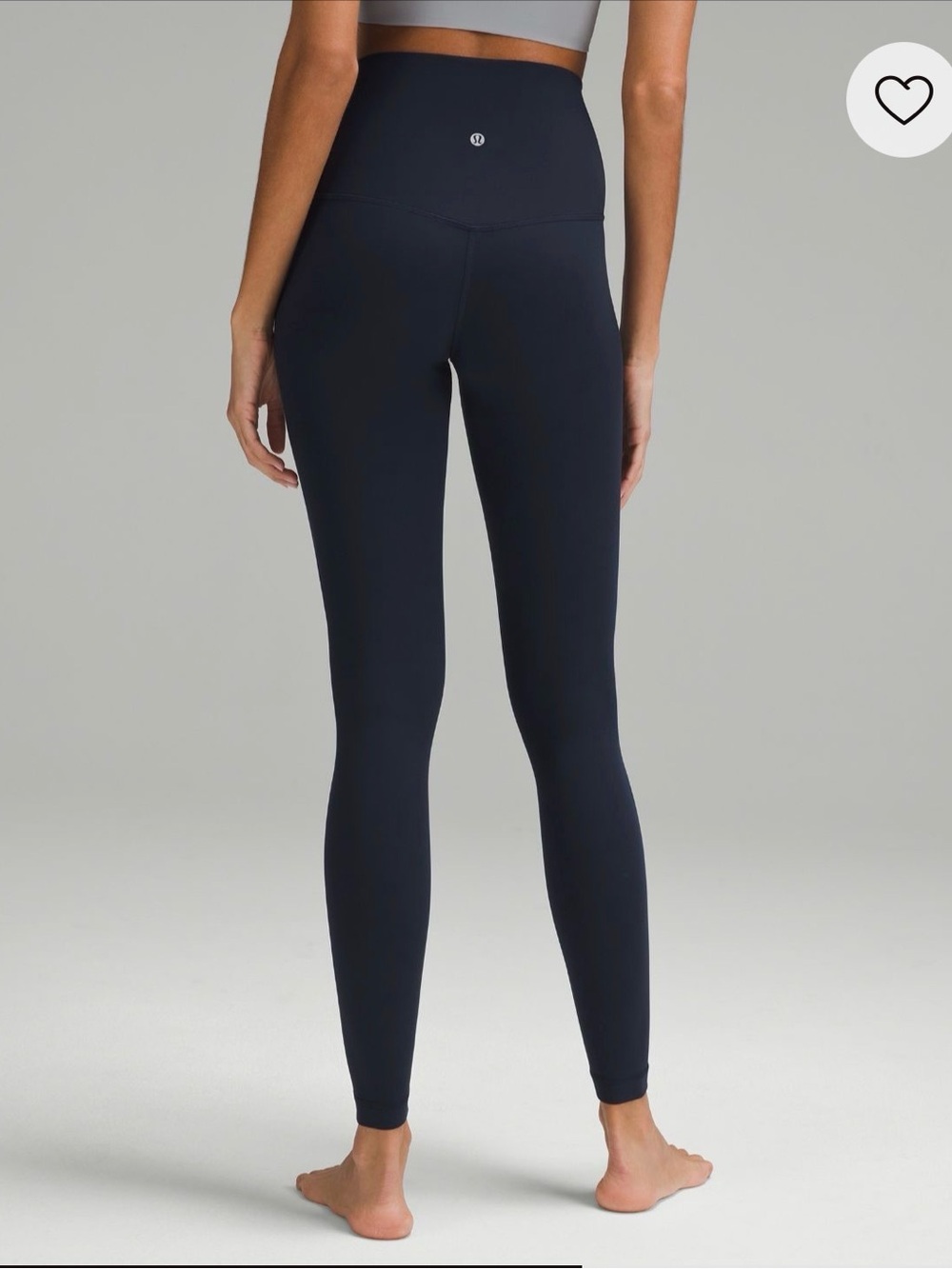 Lululemon Navy High-Rise Align® Leggings 25”